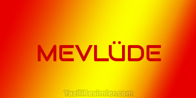 MEVLÜDE