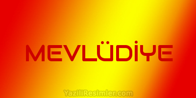 MEVLÜDİYE