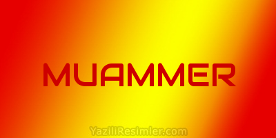 MUAMMER