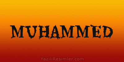 MUHAMMED