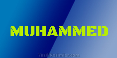 MUHAMMED