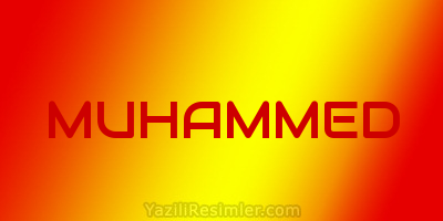 MUHAMMED