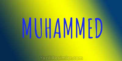 MUHAMMED