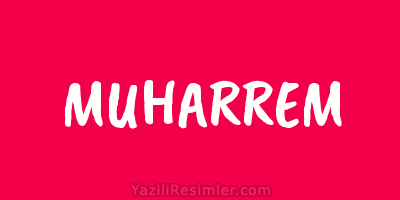 MUHARREM