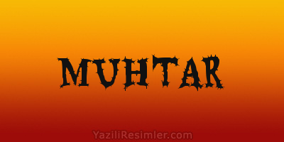 MUHTAR