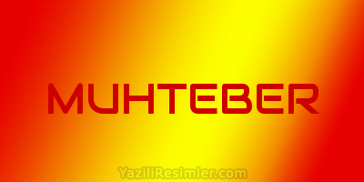 MUHTEBER