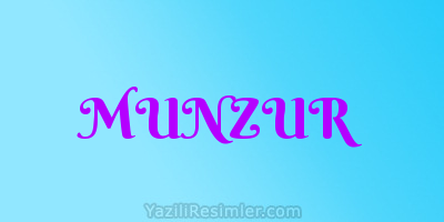 MUNZUR