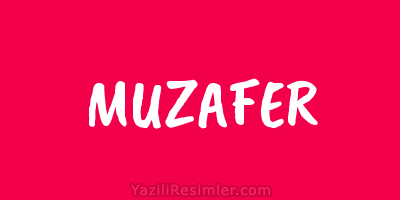 MUZAFER