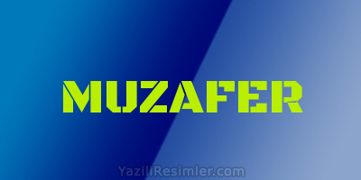 MUZAFER