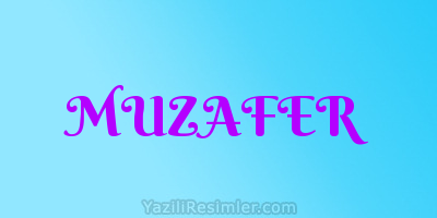 MUZAFER