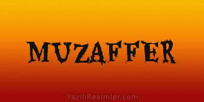 MUZAFFER