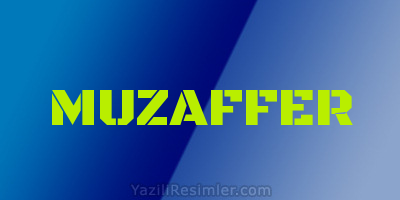 MUZAFFER