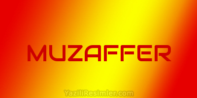 MUZAFFER