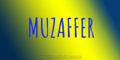 MUZAFFER