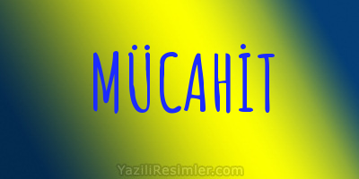 MÜCAHİT