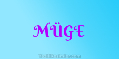 MÜGE