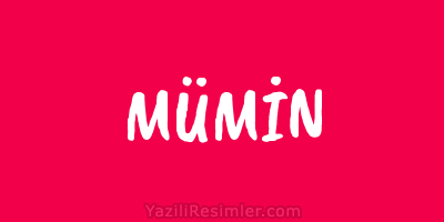 MÜMİN