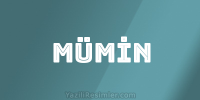 MÜMİN