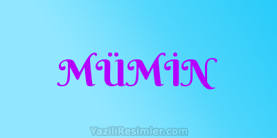 MÜMİN