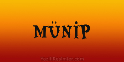 MÜNİP