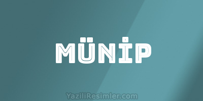 MÜNİP