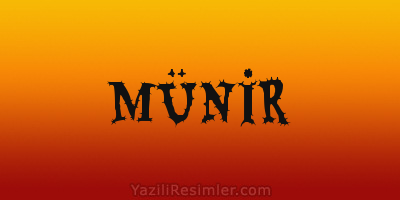 MÜNİR