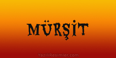 MÜRŞİT