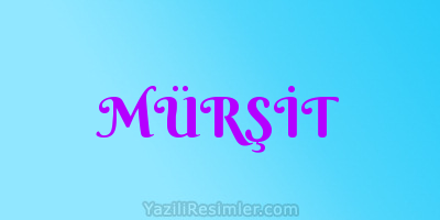 MÜRŞİT