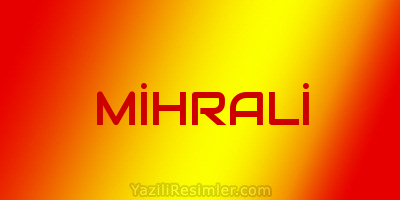 MİHRALİ