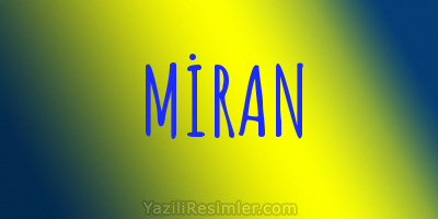 MİRAN