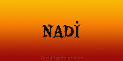 NADİ