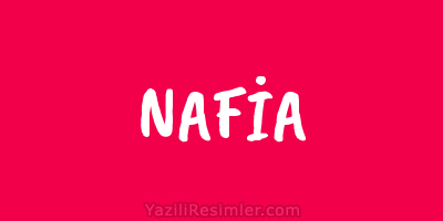 NAFİA