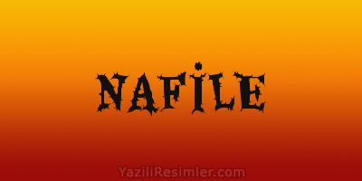 NAFİLE