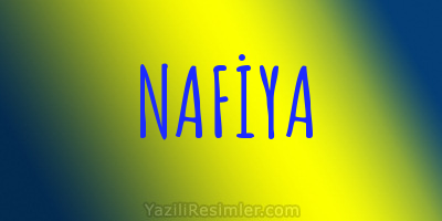 NAFİYA