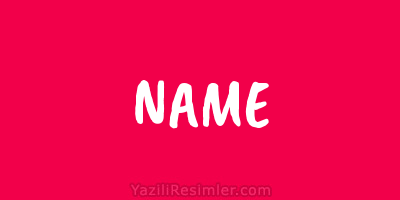 NAME