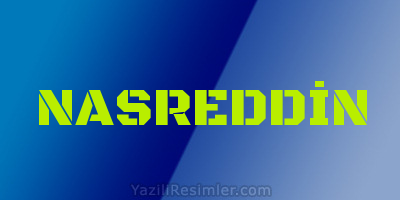 NASREDDİN