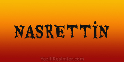 NASRETTİN