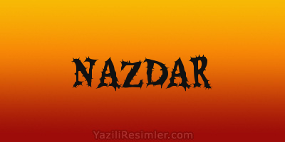 NAZDAR