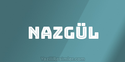 NAZGÜL