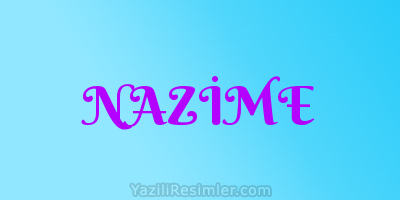 NAZİME