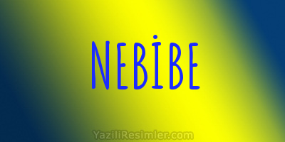 NEBİBE