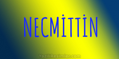 NECMİTTİN