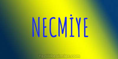 NECMİYE