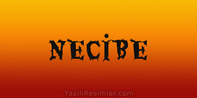 NECİBE