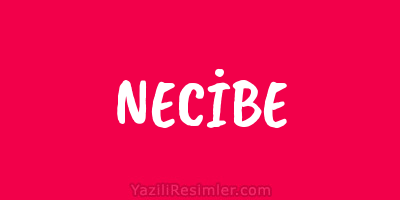 NECİBE