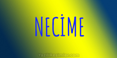 NECİME