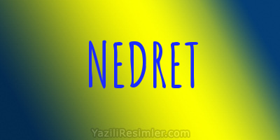 NEDRET