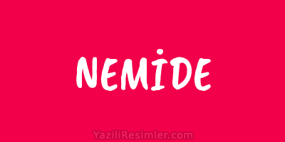 NEMİDE