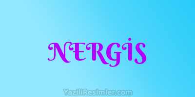 NERGİS