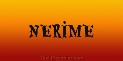 NERİME